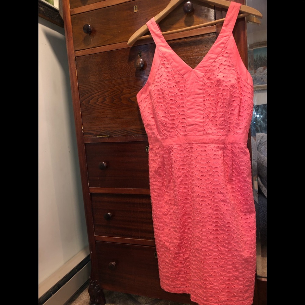 Peach dress